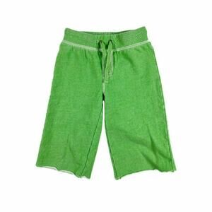 Mini Boden Girls Green Bermuda Long Shorts 4-5